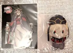 鬼滅の刃　無限城編　ゆらふわみにみにぬいぐるみ　アクリルスタンド　アクスタ　童磨