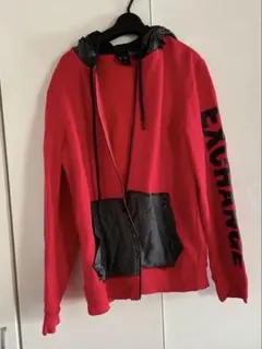 【格安・合皮劣化】ARMANI EXCHANGE パーカー サイズS 正規品