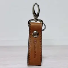 ✨未使用✨ Lexus レクサス オリジナル キーホルダー ヌメ革 ブラウンのサムネイル