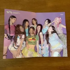 TWICE 　THIS IS FOR　 アルバム　特典　ミニポスター