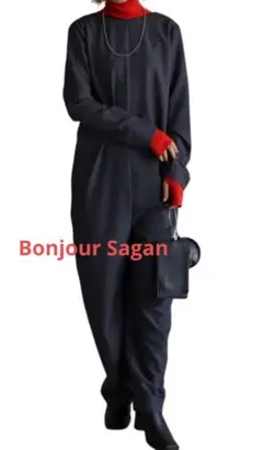 Bonjour Sagan ボンジュール サガン バックオープン オールインワン