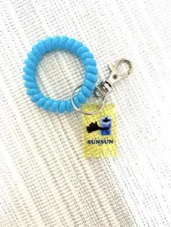 パペットスンスン ロッカーキー風チャーム キーホルダー スンスン