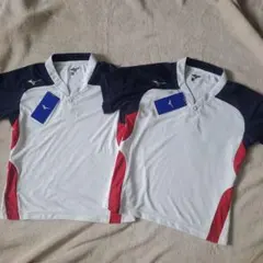 新品　ミズノ　MIZUNO　ベースボールシャツ　Tシャツ　130　2枚セット　夏