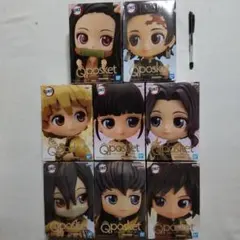 友*也様 鬼滅の刃 Qposket セピアカラー プライズ景品 フィギュア 8体