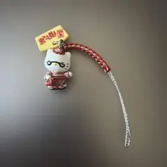 ご当地キティ 根付ストラップ はろうきてぃのおばあちゃん巣鴨2004 希少レア