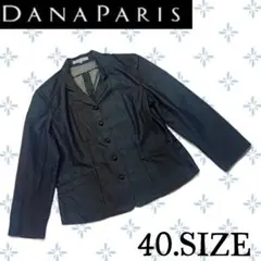 a94〚DANA PARIS〛 テーラードジャケット デニム調 40サイズのサムネイル