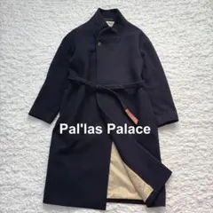 Pal'las Palace パラスパレス　 ウールコート　ブラック 冬のアウター PAL'LAS PALACE ONLINE STORE
