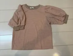 earth music&ecology パフスリーブTシャツ