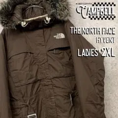 【希少レディース2XL ☆US企画ハイベント】ノースフェイス ダウンジャケット