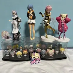 あ*こ様 リゼロ フィギュア ちょこのっこ アクスタ ラバーキーホルダー 28点