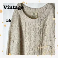 90s古着Vintageヴィンテージフィッシャーマンニット