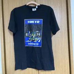 adidas TOKYO グラフィック Tシャツ ブラック