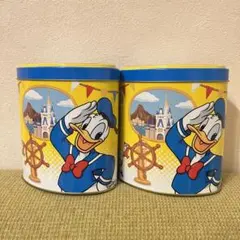 東京ディズニーリゾート チョコレートクランチ空き缶2個セット
