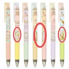 ディズニーシー　ウェアスマイルズグロウ　ボールペン　4本　ダッフィーフレンズ