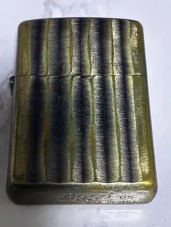 2005年製　アンティーク・ブラス（真鍮古美）　バレル加工モデル　ZIPPO