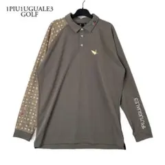 1piuluguale3 GOLF バックテープロゴ/ポロシャツ サイズⅥ - メルカリ