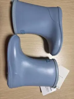 【未使用タグ付き】ブランシェス 長靴 17cm ブルーグレー