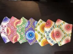 インナーマスク　ハンドメイド　7まい　子供用