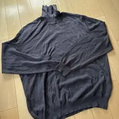 HUGO BOSS タートルネックニット ダークグレーのサムネイル