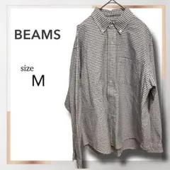 美品 BEAMS ビームス グラフチェックシャツ M オーバーサイズ