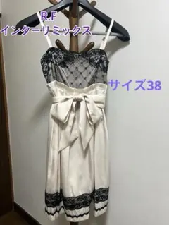 ☆☆【美品】R.F インターリミックス ノースリーブ レース リボン 38サイズのサムネイル