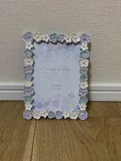 LADONNA 花モチーフ フォトフレーム