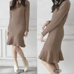 ★大人気！＜ジュリアブティック＞マーメイドニットワンピース　新品　可愛い♪