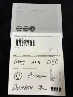 BTS ARIRANG living Legend Ver. ステッカー パック