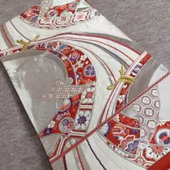 さんぺいです❣️ 【着物と帯 時流】F25287◆正絹 アンティーク 丸帯◆ アンティークの着物と丸帯セット② アンティークの着物と丸帯