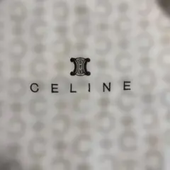 再々値下CELINEマカダム柄シングルフラットシーツ(西川産業) 中古