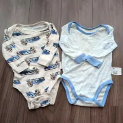 【ユニクロ】ミッキー ベビー肌着 2点セット