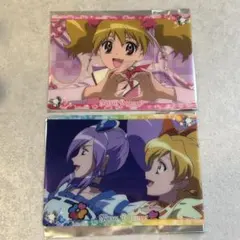 フレッシュプリキュア　ハートクローバートレーディングビッグクリアカード　桃園ラブ