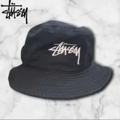 【美品!!】Stüssy バケットハット ブラック S/M