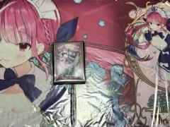 混沌の女神様 ホロライブ スリーブ プレイマット ミュシャ風 水宮枢