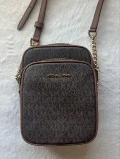 MICHAEL KORSモノグラムショルダーバッグ