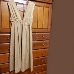 スローブイエナ ボリュームギャザージャンパースカート ワンピース SLOBE