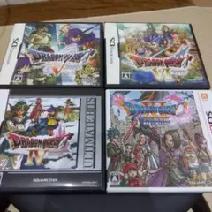動作バッチリ☆ドラゴンクエストシリーズ 4作品セット☆
