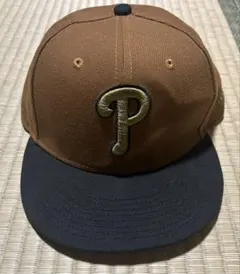 H*n様 New Era 9FIFTY Pロゴ キャップ ブラウン×ブラック