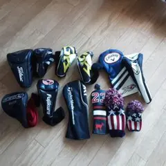 ゴルフヘッドカバー 複数ブランド 2個1980円