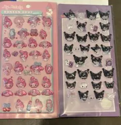 ボンボンドロップシール　クロミ　マイメロ　セット