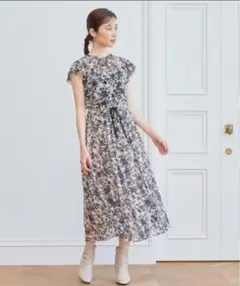 ANAYI⭐︎モノトーンシルエットプリントスカート ANAYI⭐︎モノトーンシルエットプリントスカート - メルカリ