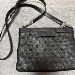 JIMMY CHOO スターエンボス　ショルダーバッグ　レザー　BLKのサムネイル