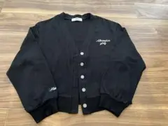 ⭐︎値下げ⭐︎ALGY 黒 カーディガン 130