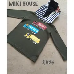 ミキハウスダブルビーフードパーカーアフロマスクマン