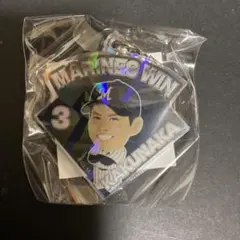 千葉ロッテマリーンズ 角中勝也 アクリルキーホルダー　win