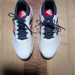 adidas ゴルフシューズ ホワイト/ネイビー/レッド