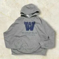 WHITEFIELD キリスト スウェットパーカー US古着 肉厚 プルオーバー