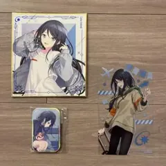 プロセカ 星乃一歌 スクエア缶 ミニ色紙　セガラッキーくじ 色紙 特典