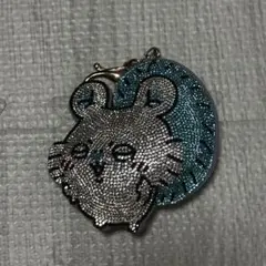 ちいかわ モモンガラインストーン キーホルダー