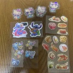 エンジェルブルー、日焼けキティステッカーお裾分け